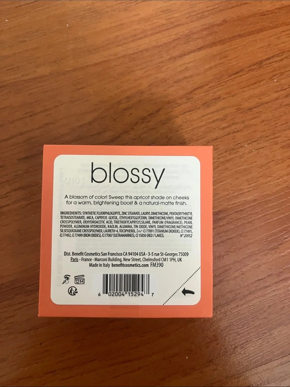 Benefit Silky Soft Powder Blush in Shade Blossy